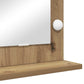Vanity Mirror Artisan Oak Engineered Wood 23.6 x 17.7 x 7.1 in