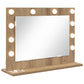 Vanity Mirror Artisan Oak Engineered Wood 23.6 x 17.7 x 7.1 in