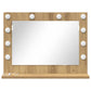 Vanity Mirror Artisan Oak Engineered Wood 23.6 x 17.7 x 7.1 in