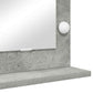 Vanity Mirror Concrete grey Concrete 31.5 x 17.7 x 7.1 in Mirror