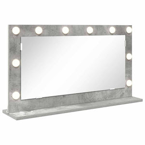 Vanity Mirror Concrete grey Concrete 31.5 x 17.7 x 7.1 in Mirror