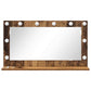 Vanity Mirror Old wood Wood, Glass 31.5 x 17.7 x 7.1 in Mirror