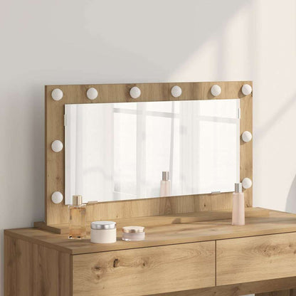 Vanity Mirror Artisan Oak Particle Board 31.5 x 17.7 x 7.1 in