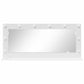 Vanity Mirror with LED Lights White 100x45x18 cm