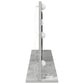 Vanity Mirror with LED Lights in Concrete Grey 100x45x18 cm