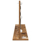 Vanity Mirror with LED Lights Old Wood 100x45x18 cm