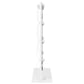 Vanity Mirror with LED Lights White 70x50x18 cm