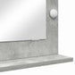 Vanity Mirror Concrete grey Concrete 27.6 x 19.7 x 7.1 in Mirror