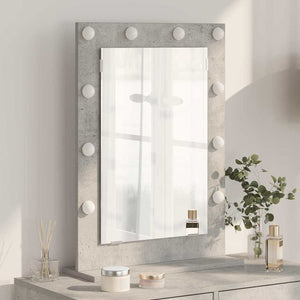Vanity Mirror Concrete grey Concrete 27.6 x 19.7 x 7.1 in Mirror