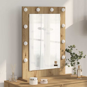 Vanity Mirror Artisan Oak Wood 27.6 x 19.7 x 7.1 in Vanity Mirror