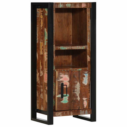 Bathroom Cabinet Multicolor Solid reclaimed wood, iron Compact
