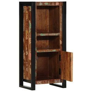 Bathroom Cabinet Multicolor Solid reclaimed wood, iron Compact