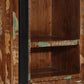 Bathroom Cabinet Multicolor Solid reclaimed wood, iron Compact