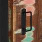 Bathroom Cabinet Multicolor Solid reclaimed wood, iron Compact