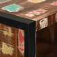 Bathroom Wall Cabinet 15.7x11.8x35.4 in Solid Wood Reclaimed
