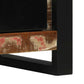 Bathroom Wall Cabinet 15.7x11.8x35.4 in Solid Wood Reclaimed