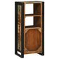Bathroom Wall Cabinet 15.7x11.8x35.4 in Solid Wood Reclaimed