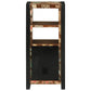 Bathroom Wall Cabinet 15.7x11.8x35.4 in Solid Wood Reclaimed