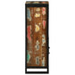 Bathroom Wall Cabinet 15.7x11.8x35.4 in Solid Wood Reclaimed