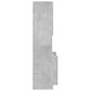 Bathroom Furniture Set Concrete Grey Engineered Wood Large