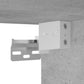 Bathroom Furniture Set Concrete Grey Engineered Wood Large