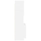 Bathroom Furniture Set High gloss white Engineered wood