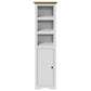 Bathroom Cabinet White and Brown