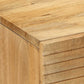 Bathroom Furniture Set Brown Solid Mango Wood Medium