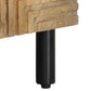 Bathroom Furniture Set Brown Solid Mango Wood Medium