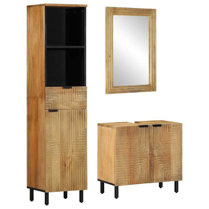 Bathroom Furniture Set Mango Desert Brown