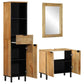 Bathroom Furniture Set Mango Desert Brown