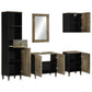 Bathroom Furniture Set Light Grey