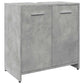 Bathroom Sink Cabinet Concrete Grey Engineered Wood Medium