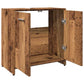 Bathroom Sink Cabinet Old Wood 23.6x13.0x23.6" Engineered Wood