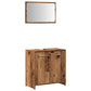 Bathroom Cabinet With Mirror Old wood Engineered wood Standard