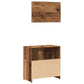 Bathroom Cabinet With Mirror Old wood Engineered wood Standard