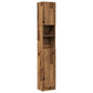 Bathroom Cabinet Old Wood Engineered wood Tall Bathroom Cabinet