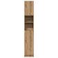 Bathroom Cabinet Artisan Oak Engineered Wood Tall