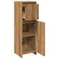 Bathroom Cabinet Artisan Oak Engineered Wood Compact