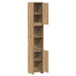 Bathroom Cabinet Artisan oak Engineered wood Tall