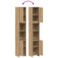 Bathroom Cabinet Artisan oak Engineered wood Tall