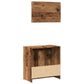 Bathroom Furniture Set Old wood Engineered wood, glass Standard