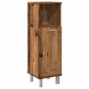 Bathroom Cabinet Old wood Engineered wood Slim Bathroom Cabinet