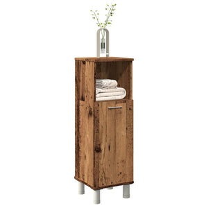 Bathroom Cabinet Old wood Engineered wood Slim Bathroom Cabinet
