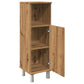 Bathroom Cabinet Artisan Oak Engineered Wood Slim