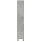 Bathroom Cabinet Concrete Grey Engineered wood Tall