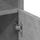 Bathroom Cabinet Concrete Grey Engineered wood Tall