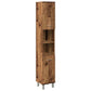 Bathroom Cabinet Old wood Engineered wood Tall Bathroom Cabinet
