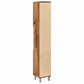Bathroom Cabinet Old wood Engineered wood Tall Bathroom Cabinet