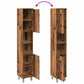 Bathroom Cabinet Old wood Engineered wood Tall Bathroom Cabinet